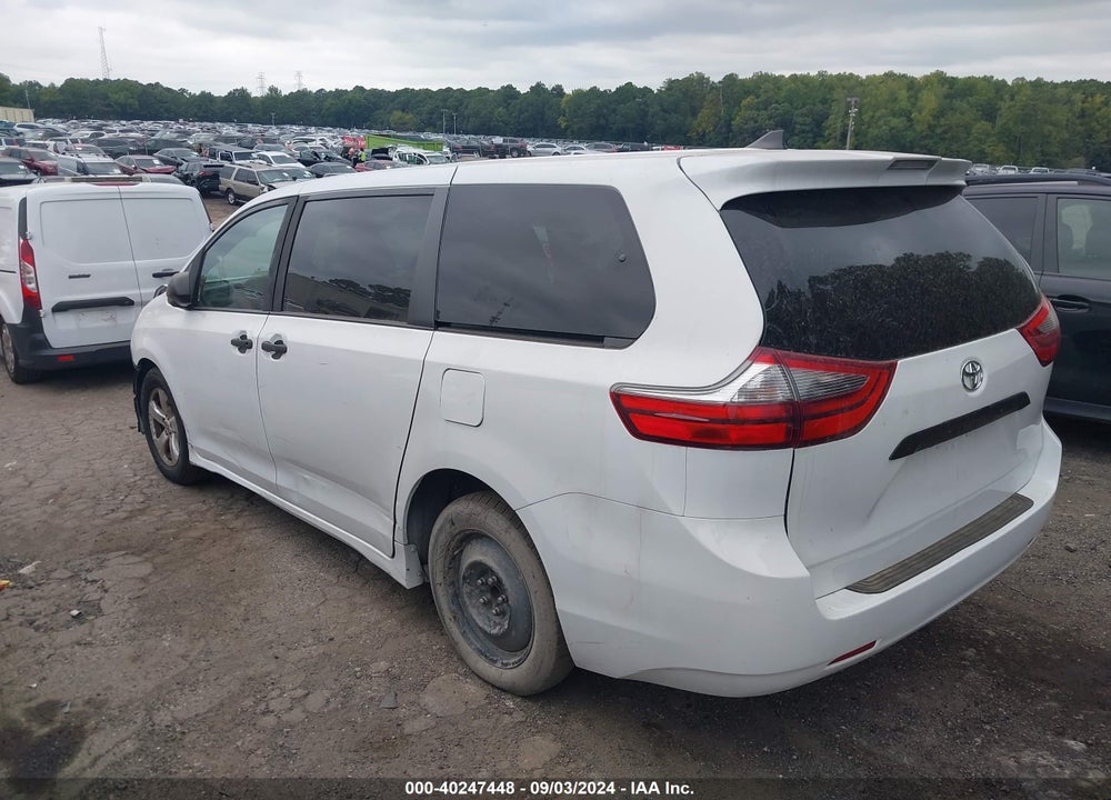 2020 TOYOTA SIENNA L VIN: 5TDZZ3DC7LS032058
