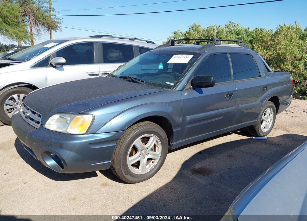 2006 SUBARU BAJA SPORT VIN: 4S4BT62C867100675