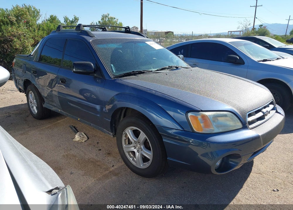2006 SUBARU BAJA SPORT VIN: 4S4BT62C867100675