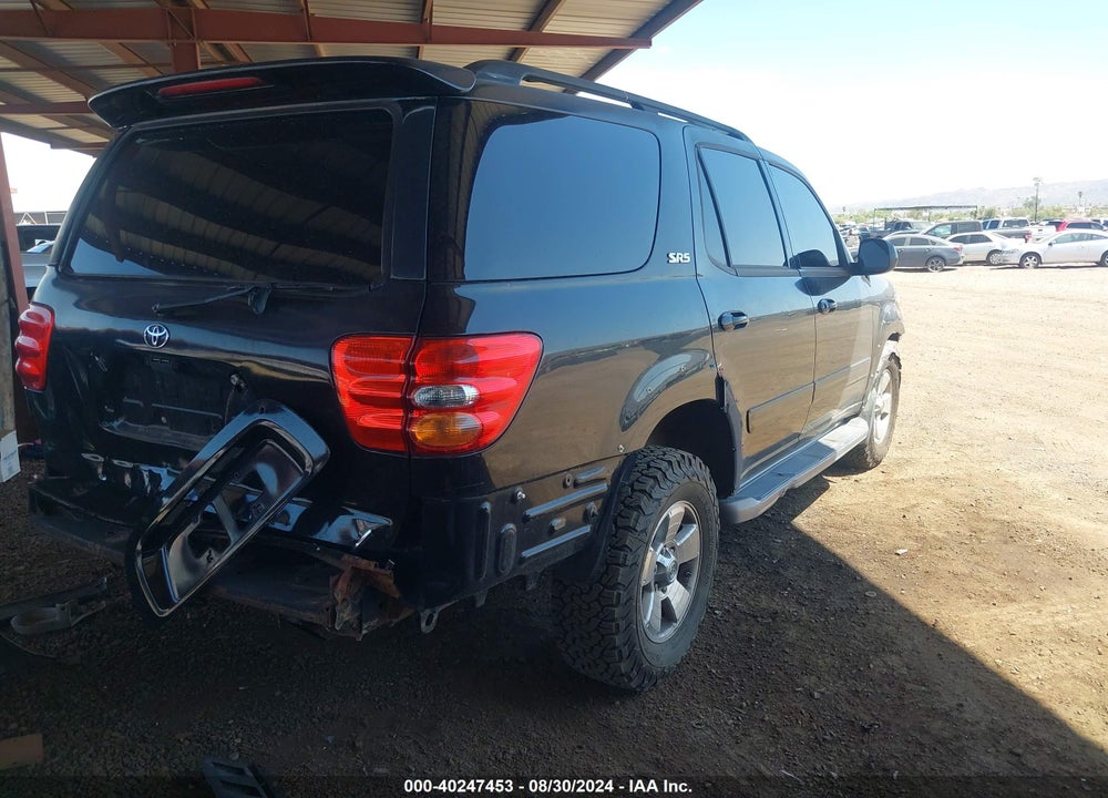 2002 TOYOTA SEQUOIA SR5 V8 VIN: 5TDBT44A32S083594