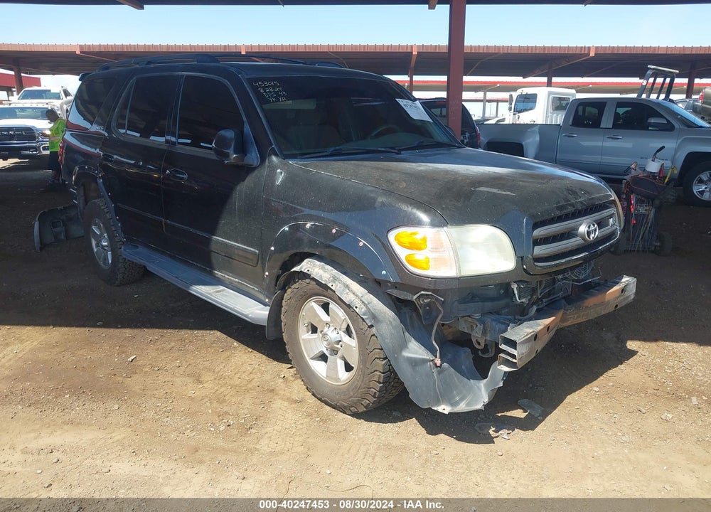 2002 TOYOTA SEQUOIA SR5 V8 VIN: 5TDBT44A32S083594