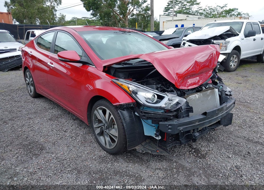 2015 HYUNDAI ELANTRA LIMITED VIN: KMHDH4AE3FU257792