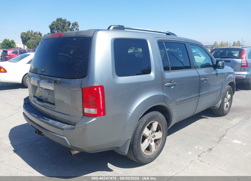 2009 HONDA PILOT EX-L VIN: 5FNYF38639B007065