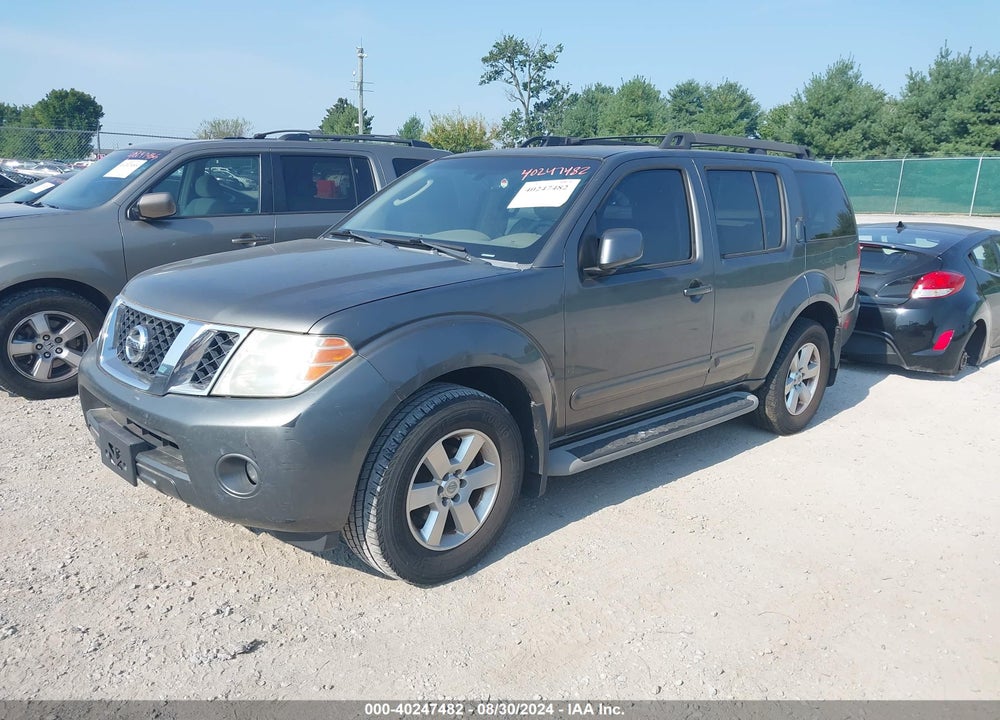 2008 NISSAN PATHFINDER SE VIN: 5N1AR18U08C666756