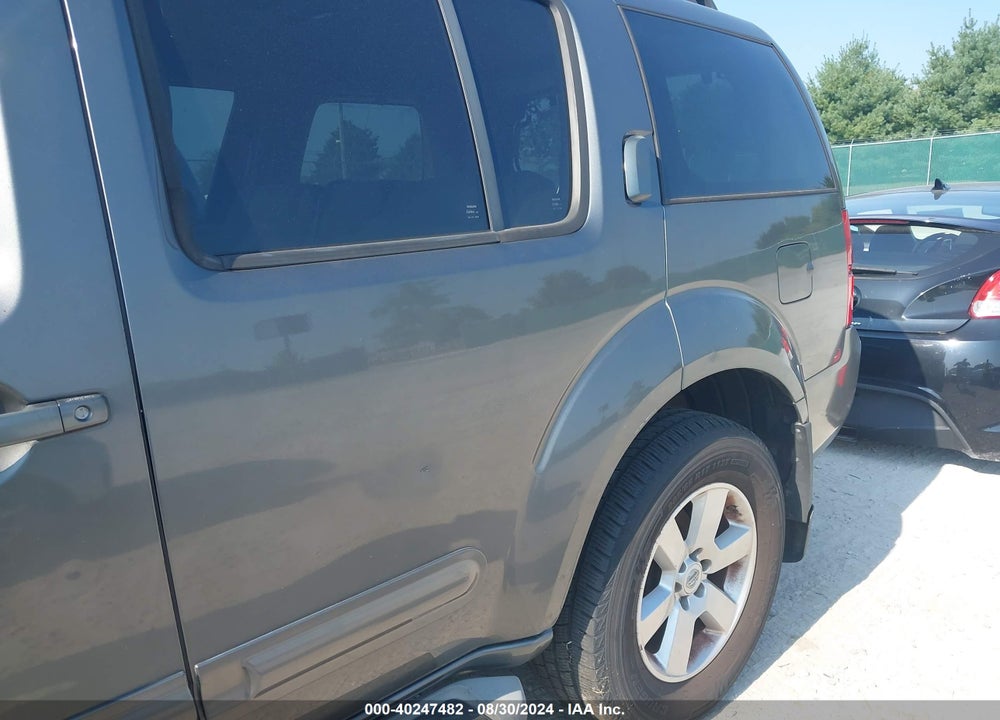 2008 NISSAN PATHFINDER SE VIN: 5N1AR18U08C666756