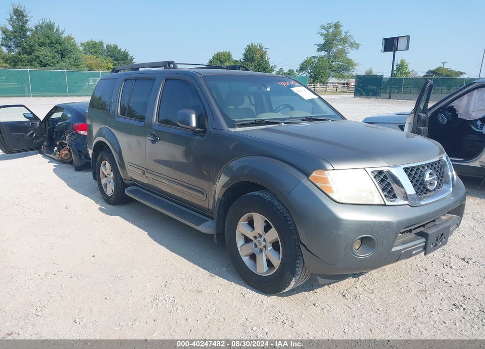 2008 NISSAN PATHFINDER SE VIN: 5N1AR18U08C666756