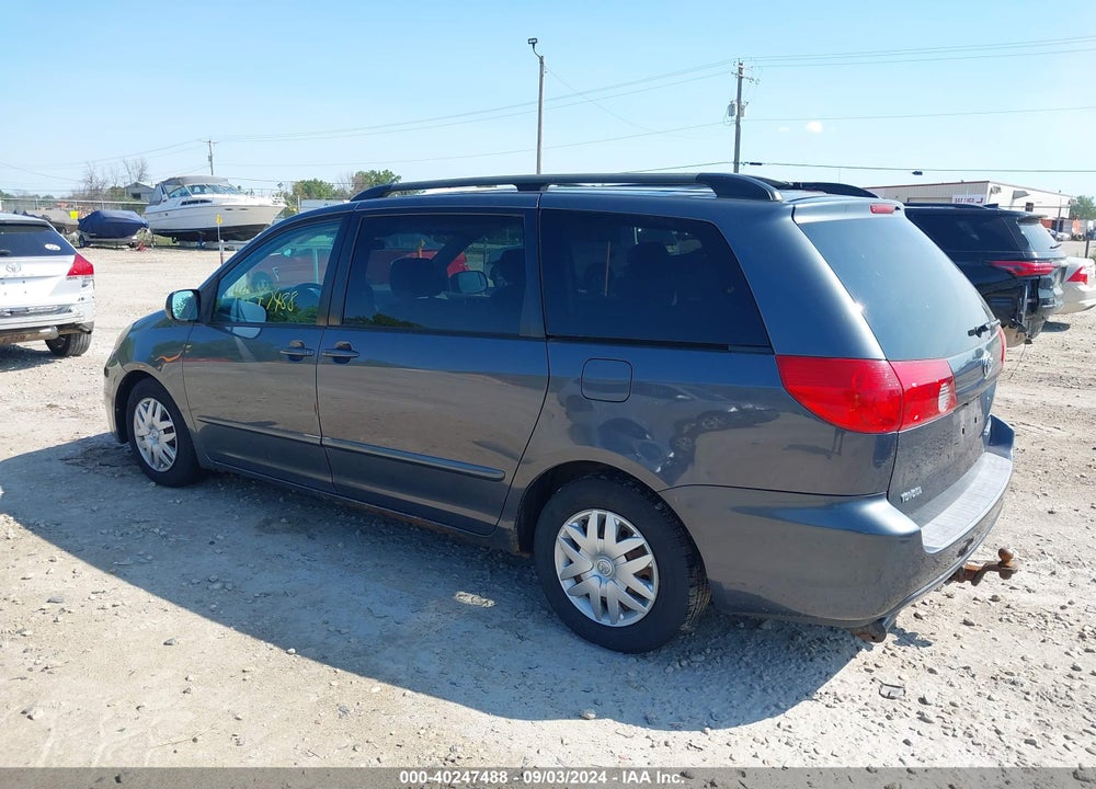 2007 TOYOTA SIENNA LE VIN: 5TDZK23CX7S058529