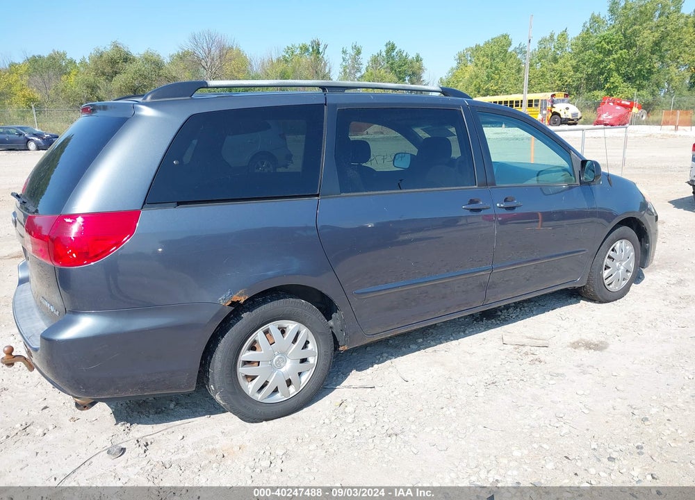 2007 TOYOTA SIENNA LE VIN: 5TDZK23CX7S058529