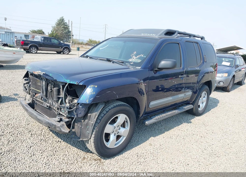 2007 NISSAN XTERRA SE VIN: 5N1AN08U77C507771