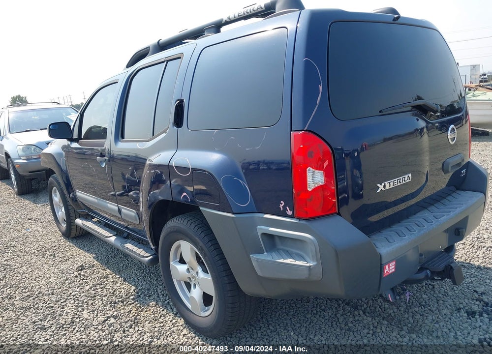2007 NISSAN XTERRA SE VIN: 5N1AN08U77C507771