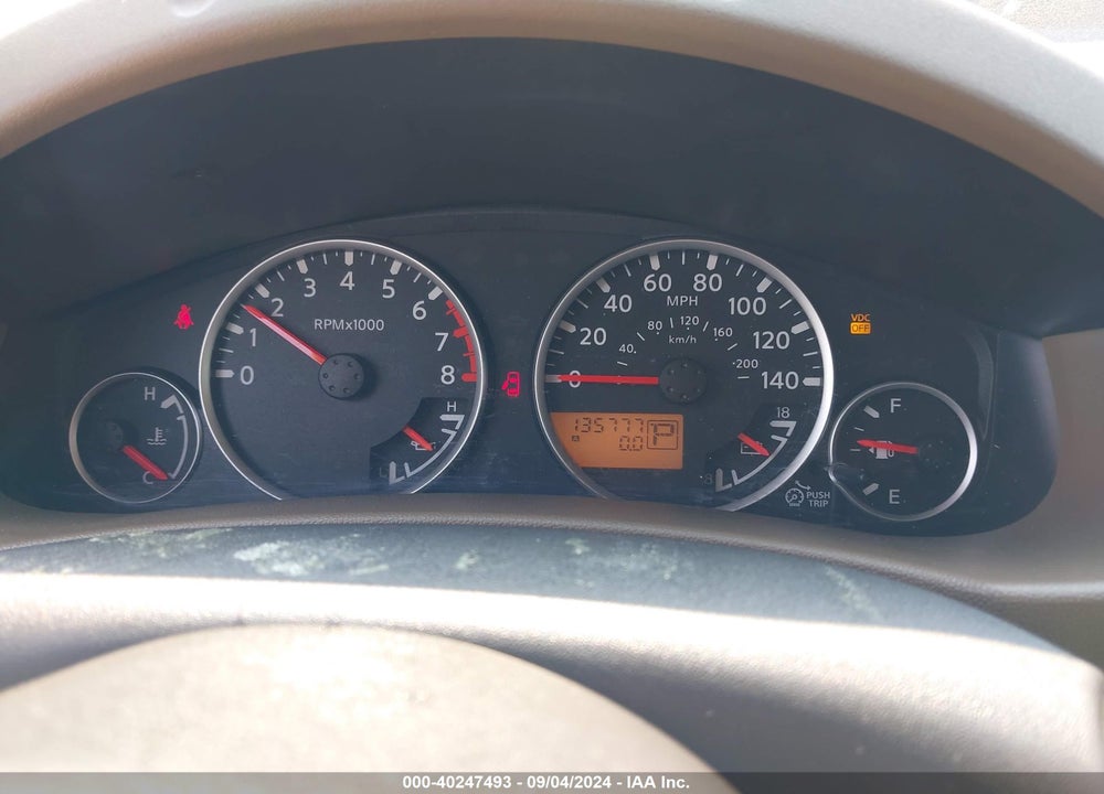 2007 NISSAN XTERRA SE VIN: 5N1AN08U77C507771