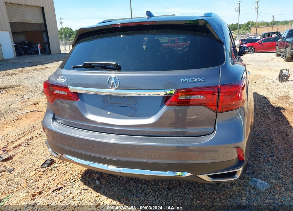 2018 ACURA MDX ADVANCE PACKAGE VIN: 5J8YD3H87JL002087