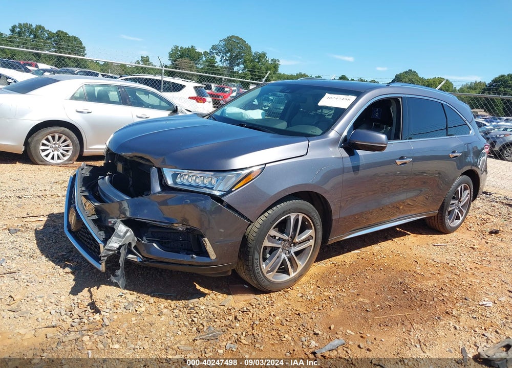 2018 ACURA MDX ADVANCE PACKAGE VIN: 5J8YD3H87JL002087