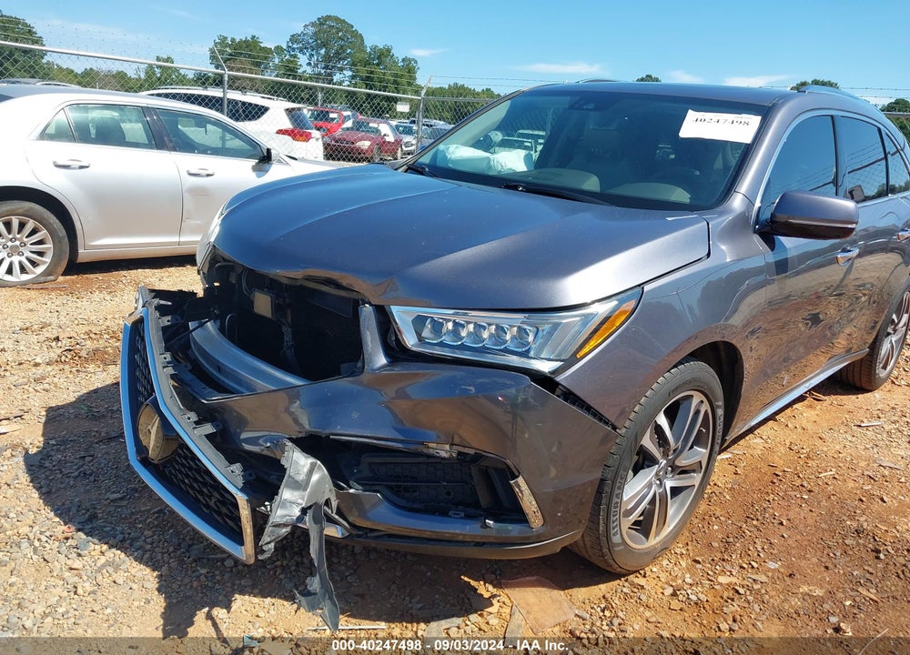 2018 ACURA MDX ADVANCE PACKAGE VIN: 5J8YD3H87JL002087