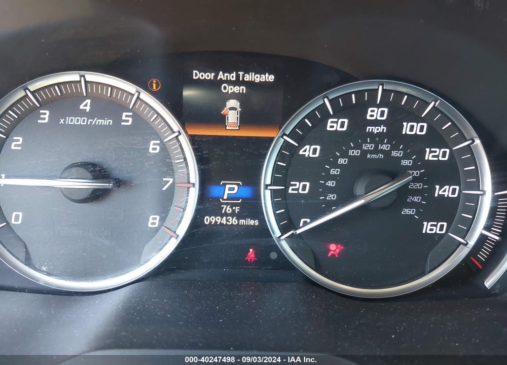 2018 ACURA MDX ADVANCE PACKAGE VIN: 5J8YD3H87JL002087