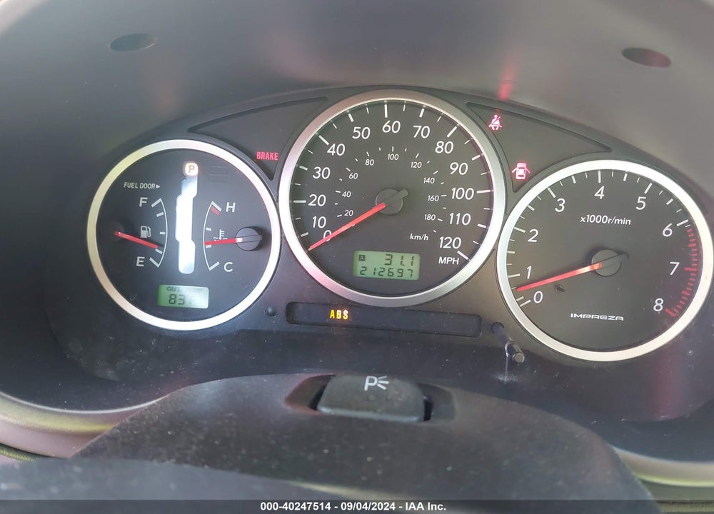 2005 SUBARU IMPREZA OUTBACK SPORT BASE W/SPECIAL EDITION VIN: JF1GG68585H815378