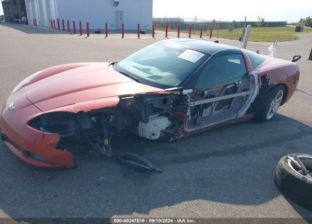 2005 CHEVROLET CORVETTE VIN: 1G1YY24U055107685