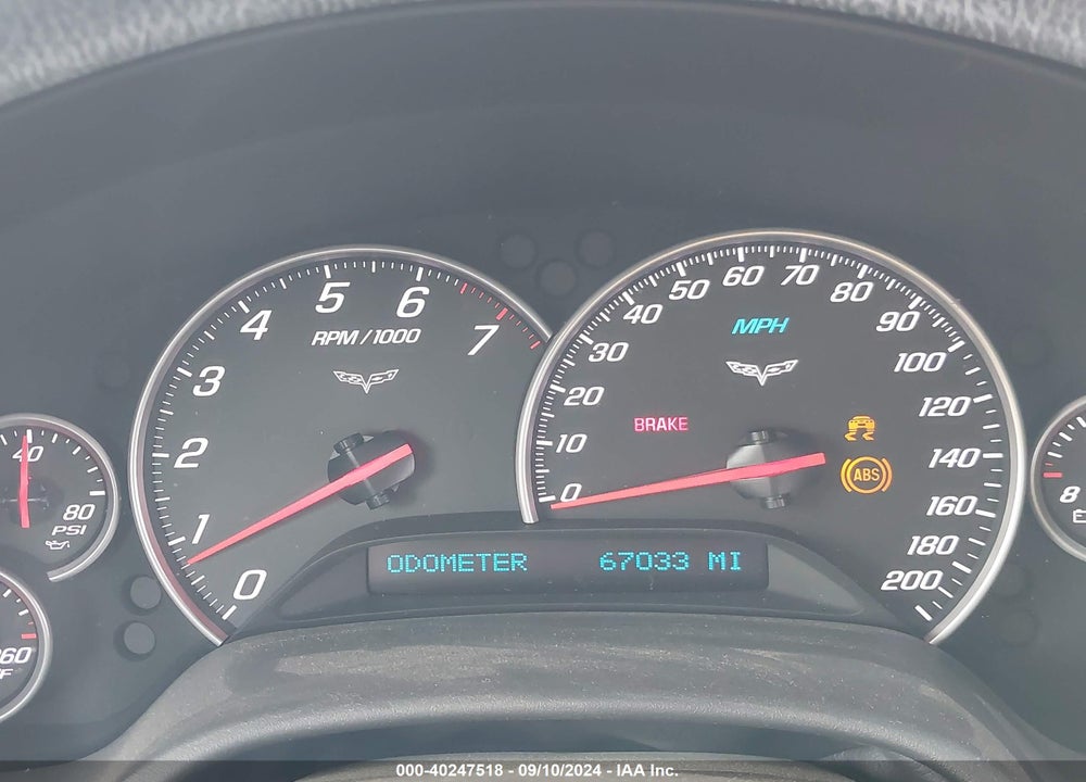 2005 CHEVROLET CORVETTE VIN: 1G1YY24U055107685
