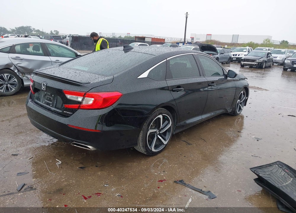 2019 HONDA ACCORD SPORT VIN: 1HGCV1F38KA136851