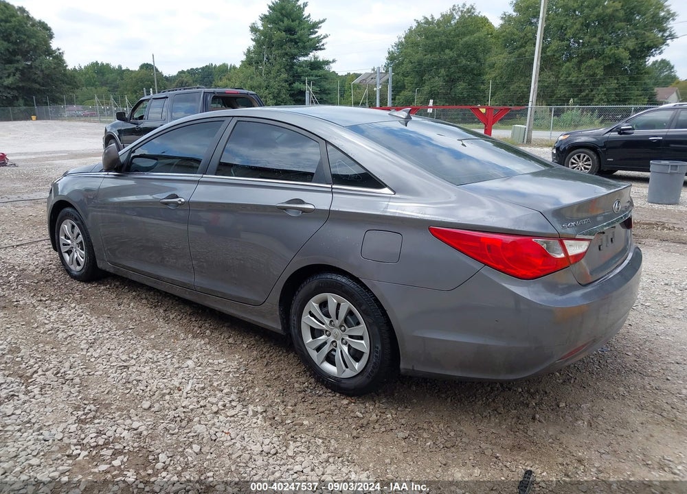 2012 HYUNDAI SONATA GLS VIN: 5NPEB4AC4CH326536