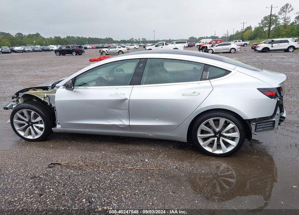 2018 TESLA MODEL 3 LONG RANGE/MID RANGE VIN: 5YJ3E1EA3JF048486