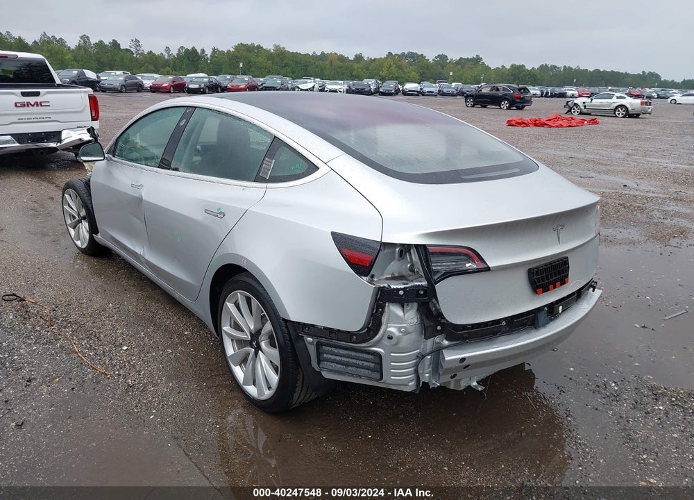 2018 TESLA MODEL 3 LONG RANGE/MID RANGE VIN: 5YJ3E1EA3JF048486