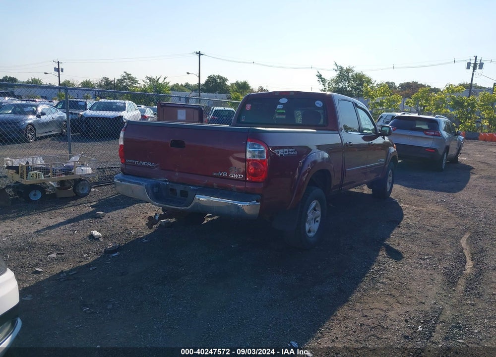 2004 TOYOTA TUNDRA SR5 V8 VIN: 5TBDT44184S459078