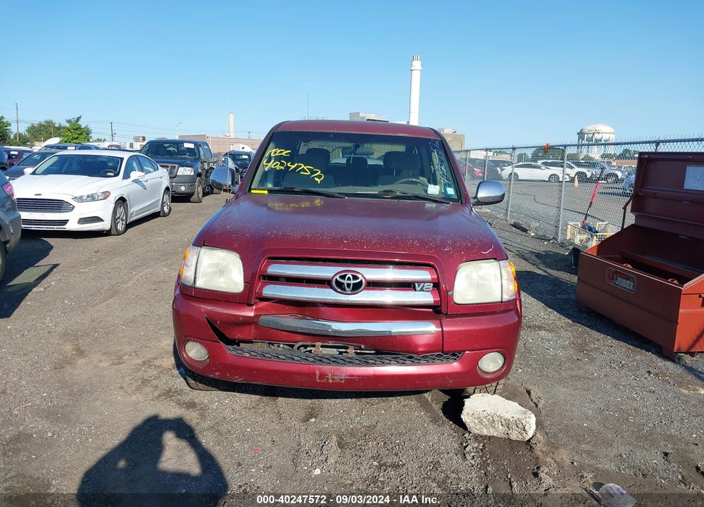 2004 TOYOTA TUNDRA SR5 V8 VIN: 5TBDT44184S459078