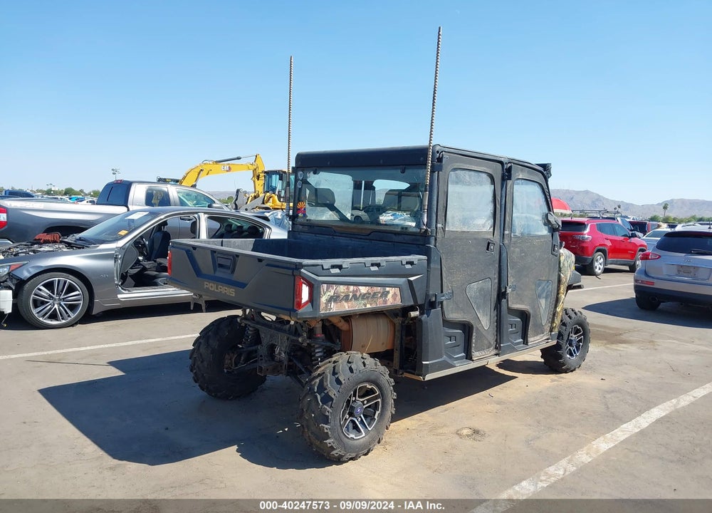 2018 POLARIS RANGER CREW XP 1000 EPS VIN: 4XARVE993J8497692