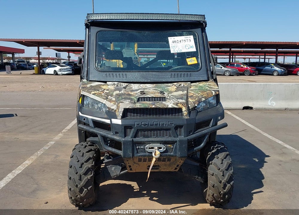 2018 POLARIS RANGER CREW XP 1000 EPS VIN: 4XARVE993J8497692
