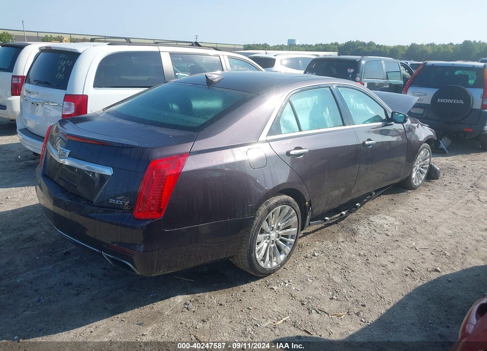 2015 CADILLAC CTS LUXURY VIN: 1G6AX5SX4F0106972
