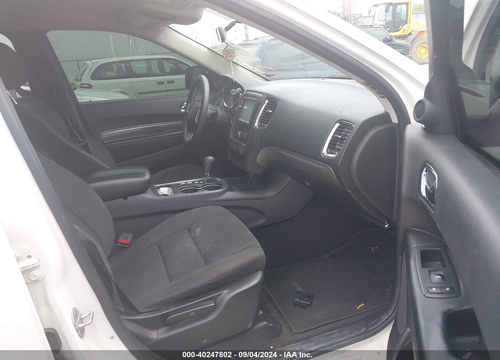 2012 DODGE DURANGO SXT VIN: 1C4RDHAG1CC257452