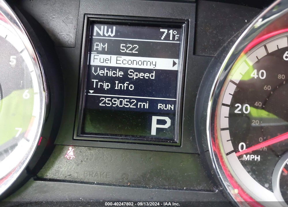 2012 DODGE DURANGO SXT VIN: 1C4RDHAG1CC257452
