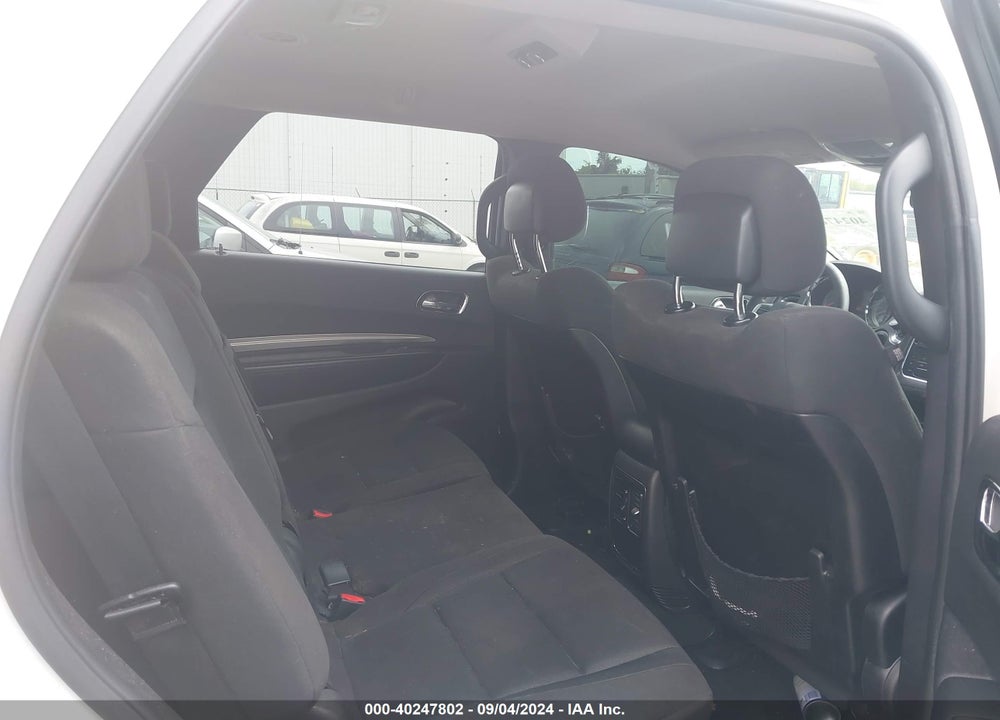 2012 DODGE DURANGO SXT VIN: 1C4RDHAG1CC257452