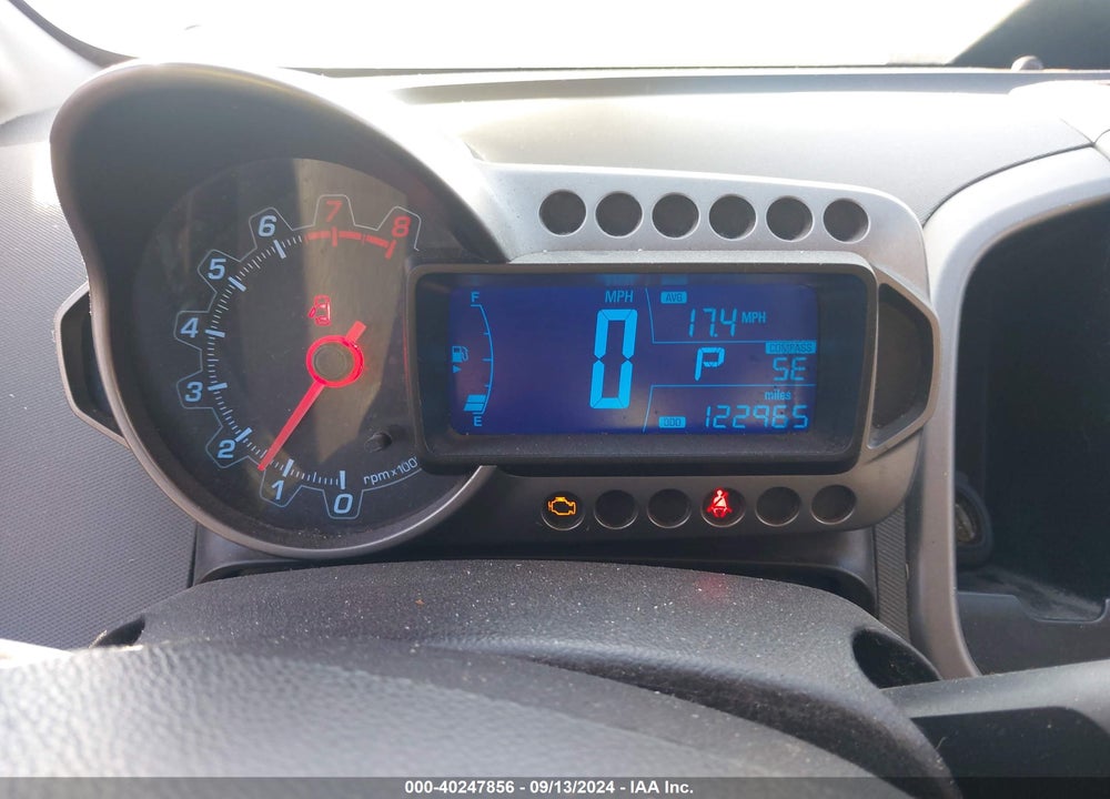 2013 CHEVROLET SONIC LT AUTO VIN: 1G1JC5SB5D4150362