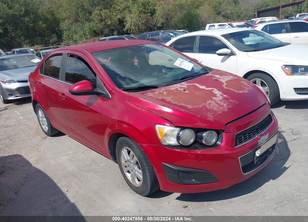 2013 CHEVROLET SONIC LT AUTO VIN: 1G1JC5SB5D4150362