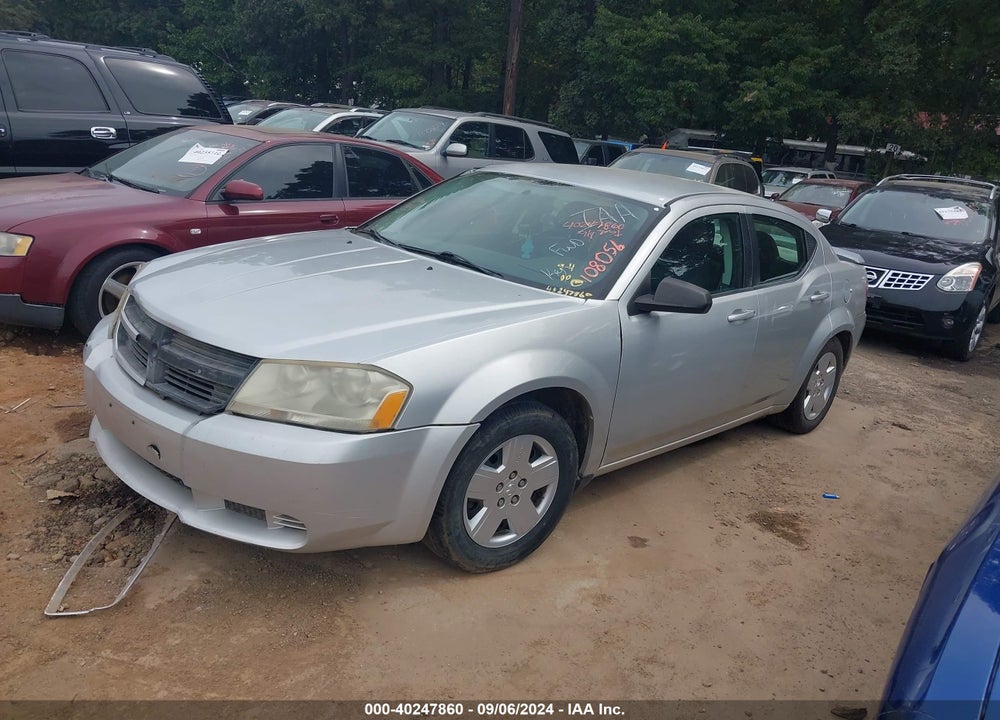 2010 DODGE AVENGER SXT VIN: 1B3CC4FB3AN108056