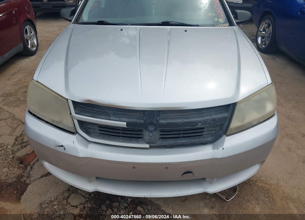 2010 DODGE AVENGER SXT VIN: 1B3CC4FB3AN108056