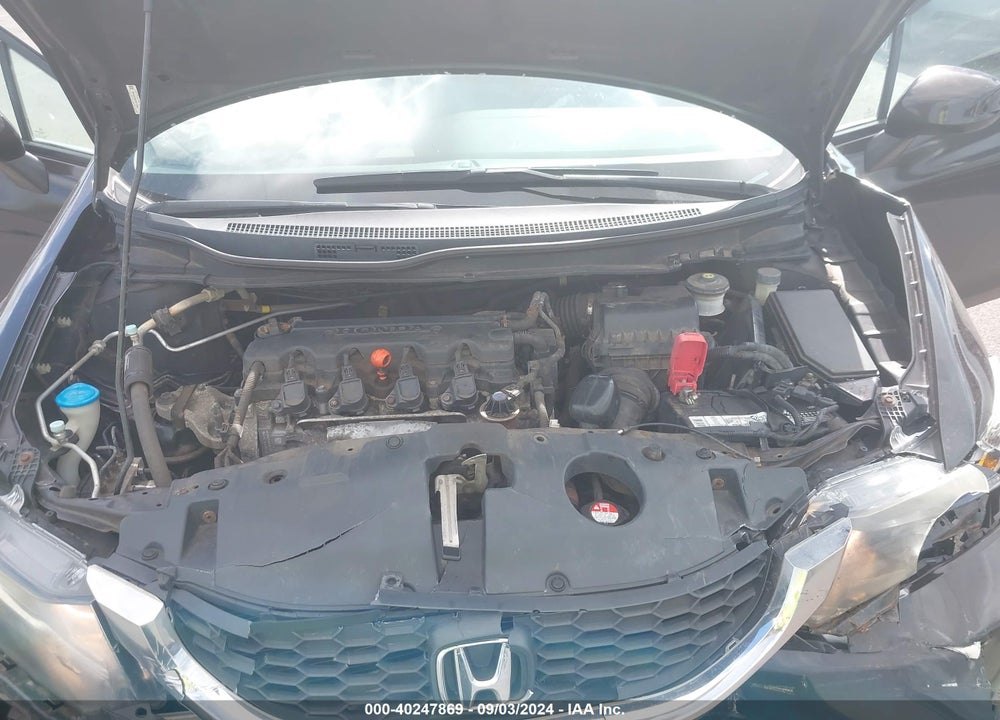 2013 HONDA CIVIC LX VIN: 19XFB2E56DE011909