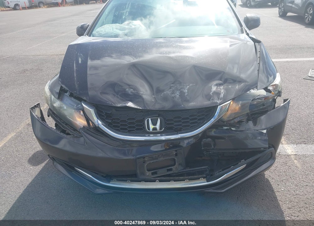 2013 HONDA CIVIC LX VIN: 19XFB2E56DE011909