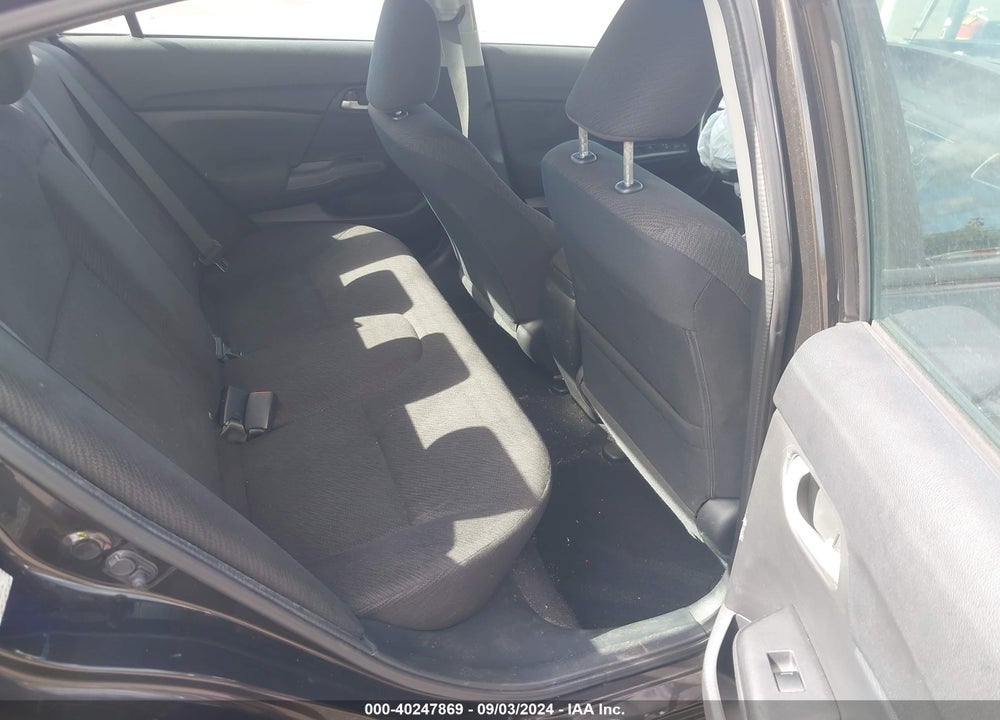 2013 HONDA CIVIC LX VIN: 19XFB2E56DE011909