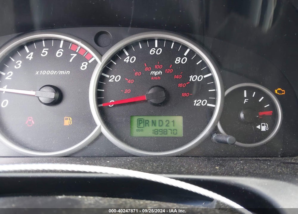 2006 MAZDA TRIBUTE I VIN: 4F2YZ02Z66KM09038