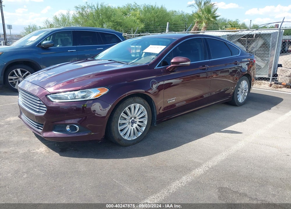 2013 FORD FUSION ENERGI SE LUXURY VIN: 3FA6P0PU2DR325372