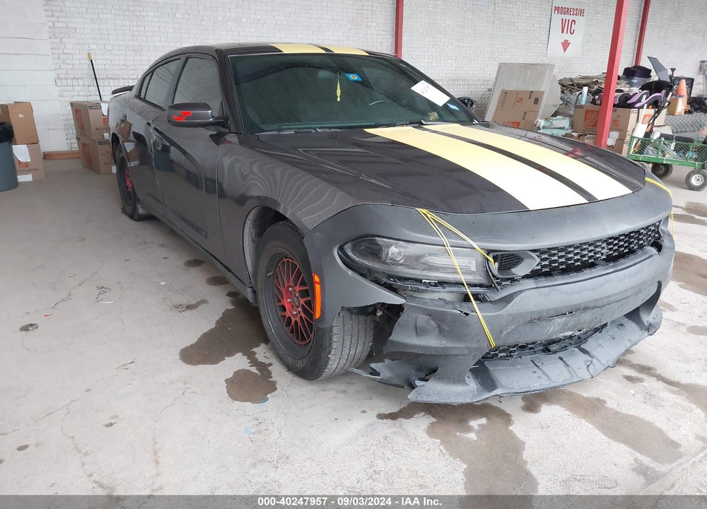 2019 DODGE CHARGER SXT RWD VIN: 2C3CDXBG0KH709602