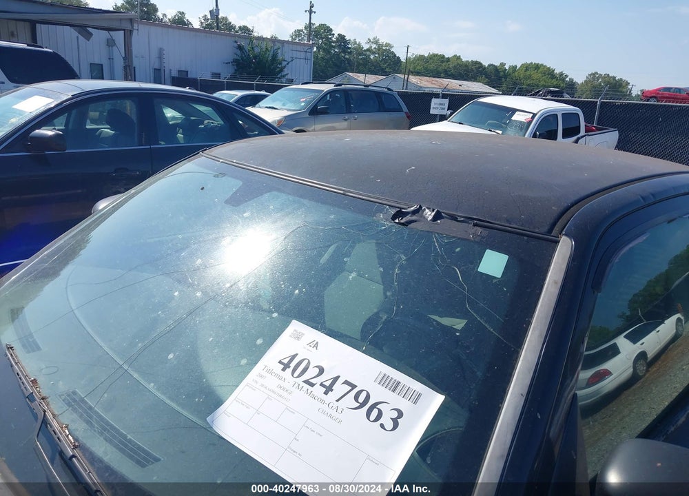 2007 DODGE CHARGER VIN: 2B3KA43R67H843117
