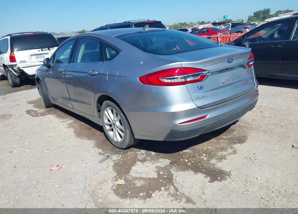 2020 FORD FUSION SE VIN: 3FA6P0HD5LR168238