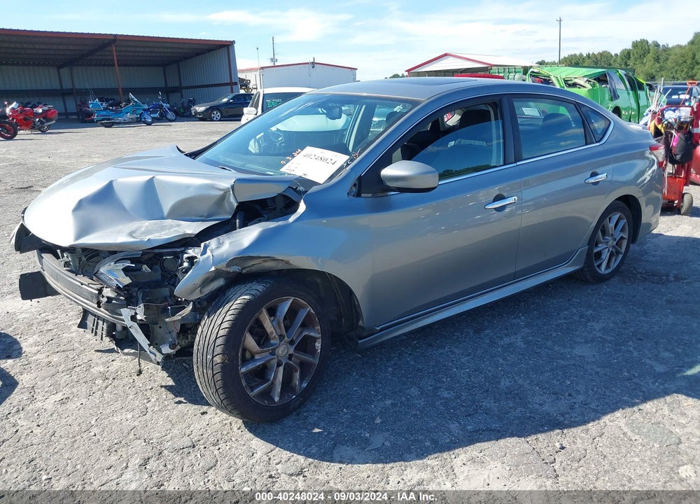 2013 NISSAN SENTRA SR VIN: 3N1AB7AP3DL727356