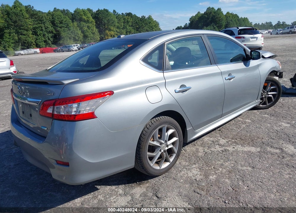 2013 NISSAN SENTRA SR VIN: 3N1AB7AP3DL727356