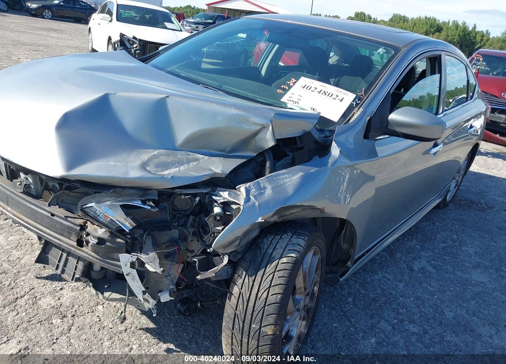 2013 NISSAN SENTRA SR VIN: 3N1AB7AP3DL727356