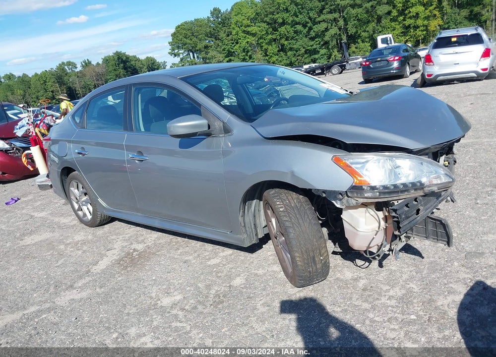 2013 NISSAN SENTRA SR VIN: 3N1AB7AP3DL727356